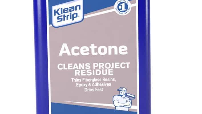 Remove E6000 Glue With Acetone